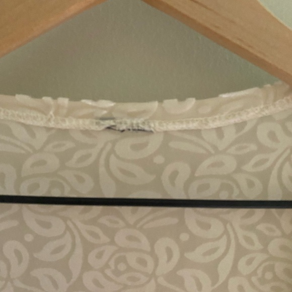 Velvet cream‎ kimono open cardigan with fringe - Picture 4 of 4